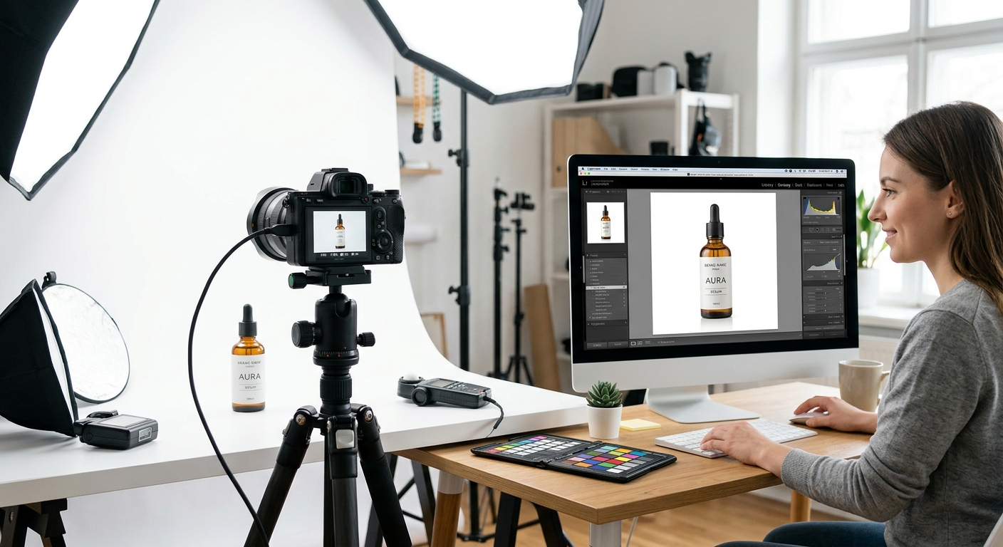 How to Prepare White-Background Product Photos for Online Stores